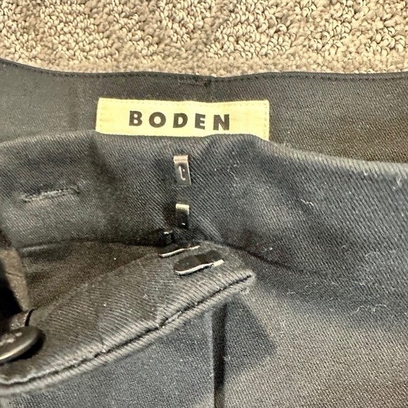 Boden Black Flare Trousers Pants Womens US 6R UK 10R Office Work - Picture 3 of 5